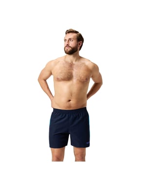Speedo Mens Hyperboom Splice Swim Shorts (Cobalt Pop)
