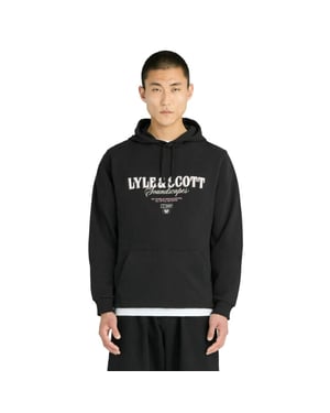 Lyle and Scott Oundcape graphic hoodie