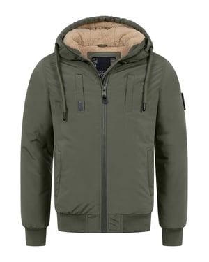 Alessandro Salvarini Heren Winterjas AS-431 – Warm Met Teddyvoering & Capuchon