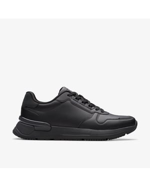 Elwick Lace Black Sneakers