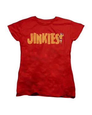 Scooby Doo Jinkies Velma getailleerd T-shirt voor dames (Rood)