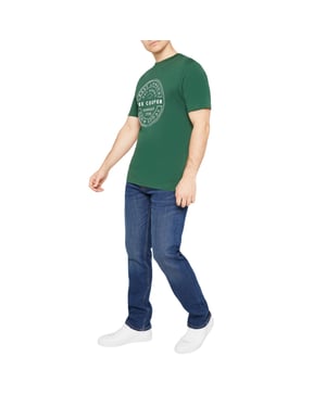 Lee Cooper Heren Denim Normale Jeans (Donkere wasbeurt)