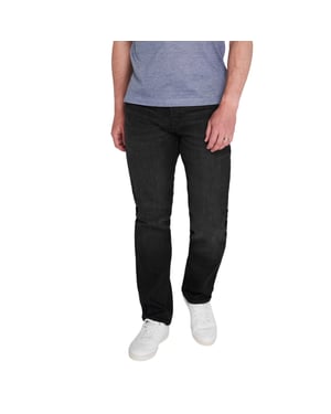 Lee Cooper Heren Denim Normale Jeans (Zwart)