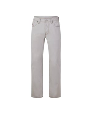 Diesel Markee-herenbroek van katoenen denim (Helder wit)
