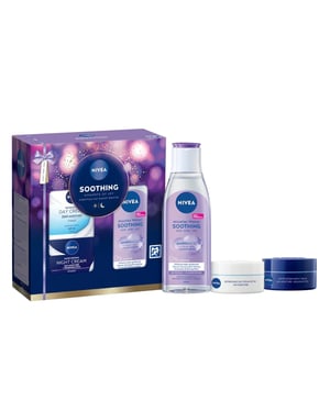 Nivea Soothing Moments of Joy 3pc Gift Set (200ml Micellar Water + 50ml Refreshing Day Cream SPF 30 + 50ml Moisturising Night Cream)