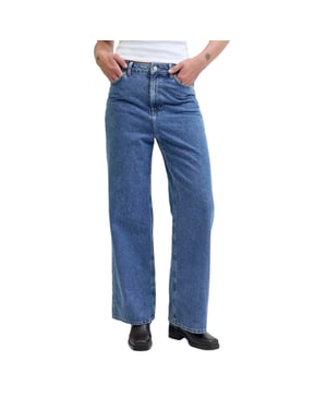 JJXX Dames/Dames Jeans met wijde pijpen (Medium Blauw)