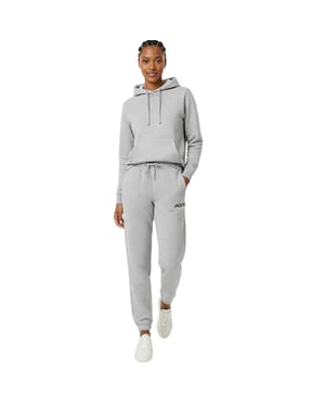 Jack Wills Bayton joggingbroek met relaxte pasvorm voor dames (Grijze Mergel)