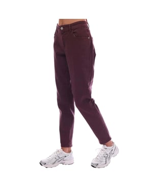 Diesel Slandy Super Skinny-jeans i bomullsdenim för kvinnor/damer (Röd)