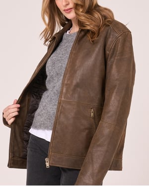 Real Leather Jacket