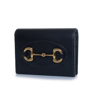 Gucci, Horsebit 1955 läderplånbok med korthållare