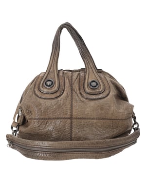 Givenchy Medium Nightingale-väska i brunt fårskinn