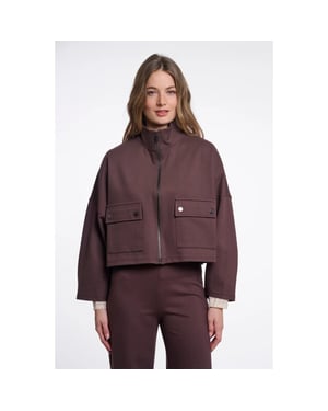 Rino & Pelle Rave.7002612 rino en pelle jacket with zipper closure peated