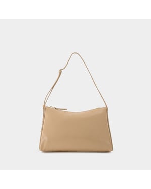 Prism Hobo Bag - Manu Atelier - Beige - Läder