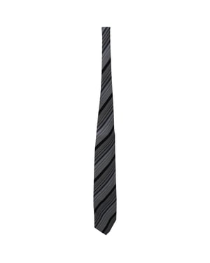 Giorgio Armani Striped Necktie in Multicolor Silk