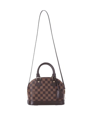 Louis Vuitton Alma BB Bag in Brown Monogram Canvas