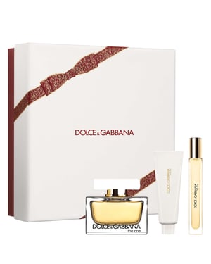 Dolce&Gabbana The One Eau de Parfum Trio Gift Set, 75ml Spray, 50ml Body Lotion and 10ml Travel Spray