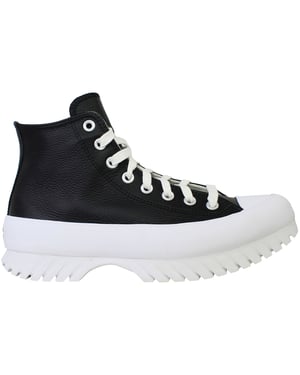 Converse Chuck Taylor Lugged 2.0 Hi Platform Womens Black Shoes