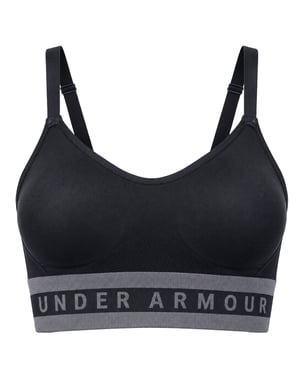 Under Armour Seamless Solid Womens Black Sports Bra