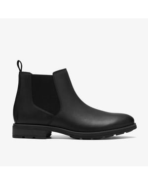 Emmet Go Black Leather Boots