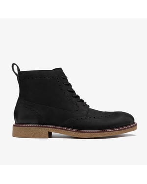 Chelwood Hi Black Oily Lea Boots