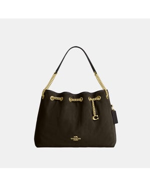 Evelyn Shoulder Bag With Quilting And Charm