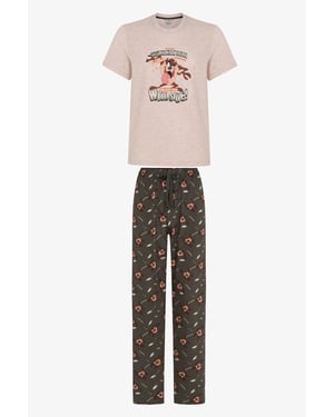 Men's Tasmanian Short Sleeve Pajama Set