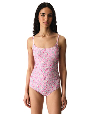 Amira Small Floral Print Swimsuit