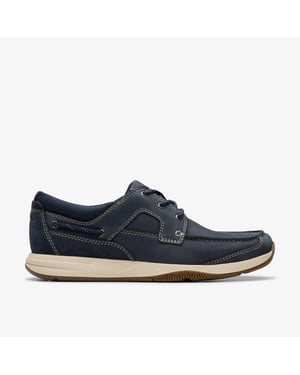 Sailview Lace Navy Nubuck Schoenen