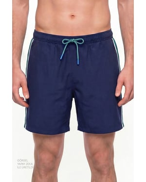 Men's Retro Tennis Swim Shorts