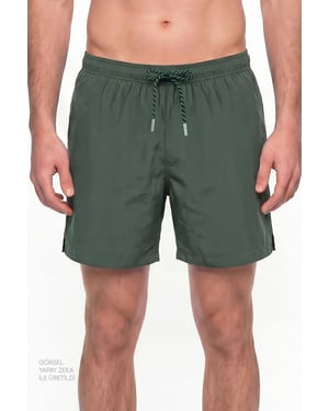 Men's Basic Dark Swim Shorts