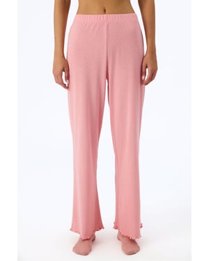 Pointelle Pajama Bottoms