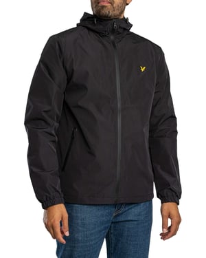 Lyle & Scott Actieve Technische Windbreakerjas, Zwart