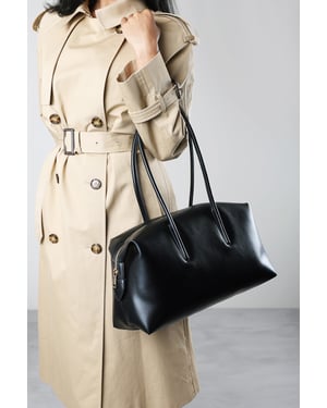 Where's That From Womens Girelle Leather Bowler Bag