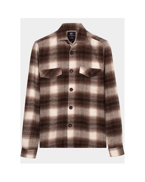 Giordano Overshirt rno melange check 627520/80