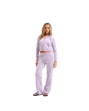 Juicy Couture Madison outline hoodie with diamante bra