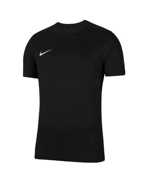 Boys Nike Park Vii Short Sleeve Dri Fit T-Shirt in Black