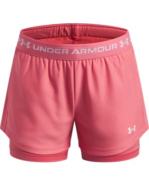 Girls Under Armour Tech Play Up 2n1 in Pink
