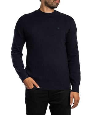 Superdry Essentiële Gebreide Wolmix, Blauw