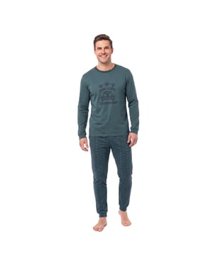Men's Cotton Long Sleeve Pyjamas KLP4