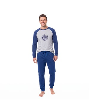 Men's Cotton Long Sleeve Pyjamas KLP4