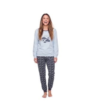 Women's Cotton Long Sleeve Pyjamas KLP1
