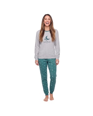 Women's Cotton Long Sleeve Pyjamas KLP1