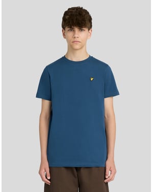 Lyle & Scott Enfärgad T-shirt