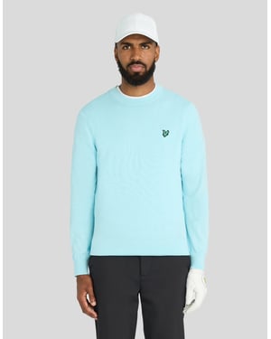 Golf Polyblend Crew Neck Pullover