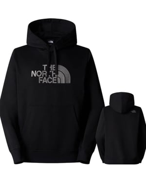 The North Face Men’s Drew Peak Embroidered Logo Hoodie TNF Black