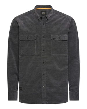 Overshirt Camel Active antraciet geprint