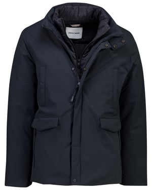 Parka jas Pierre Cardin zwart gevoerd