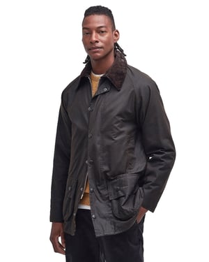 Barbour Classic Beaufort waxjas olijfgroen