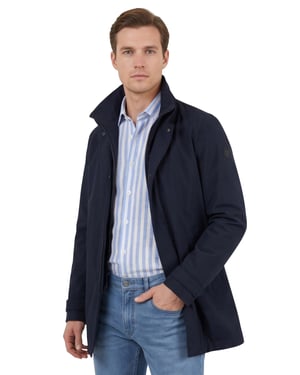 navy tussenjas Reset Gabriel van polyester voering