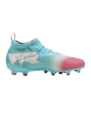 Puma Future 8 fotbollsskor för barn med syntetiskt underlag (8 matcher) (Blå/vit)